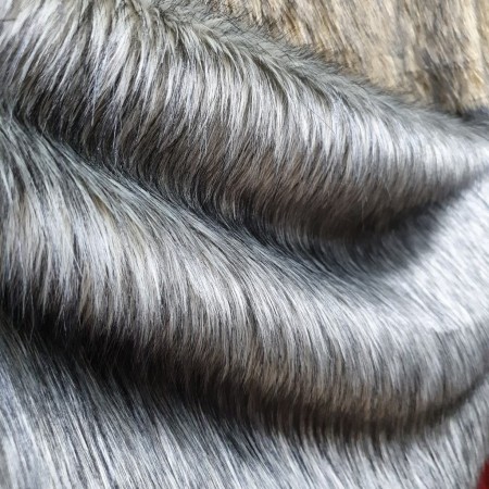 Arjantin Gray Peluş Kumaş