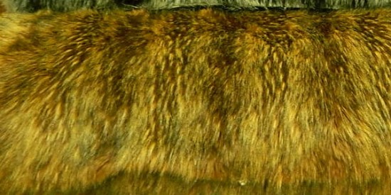 Gri Camel Rakun Peluş Kumaş
